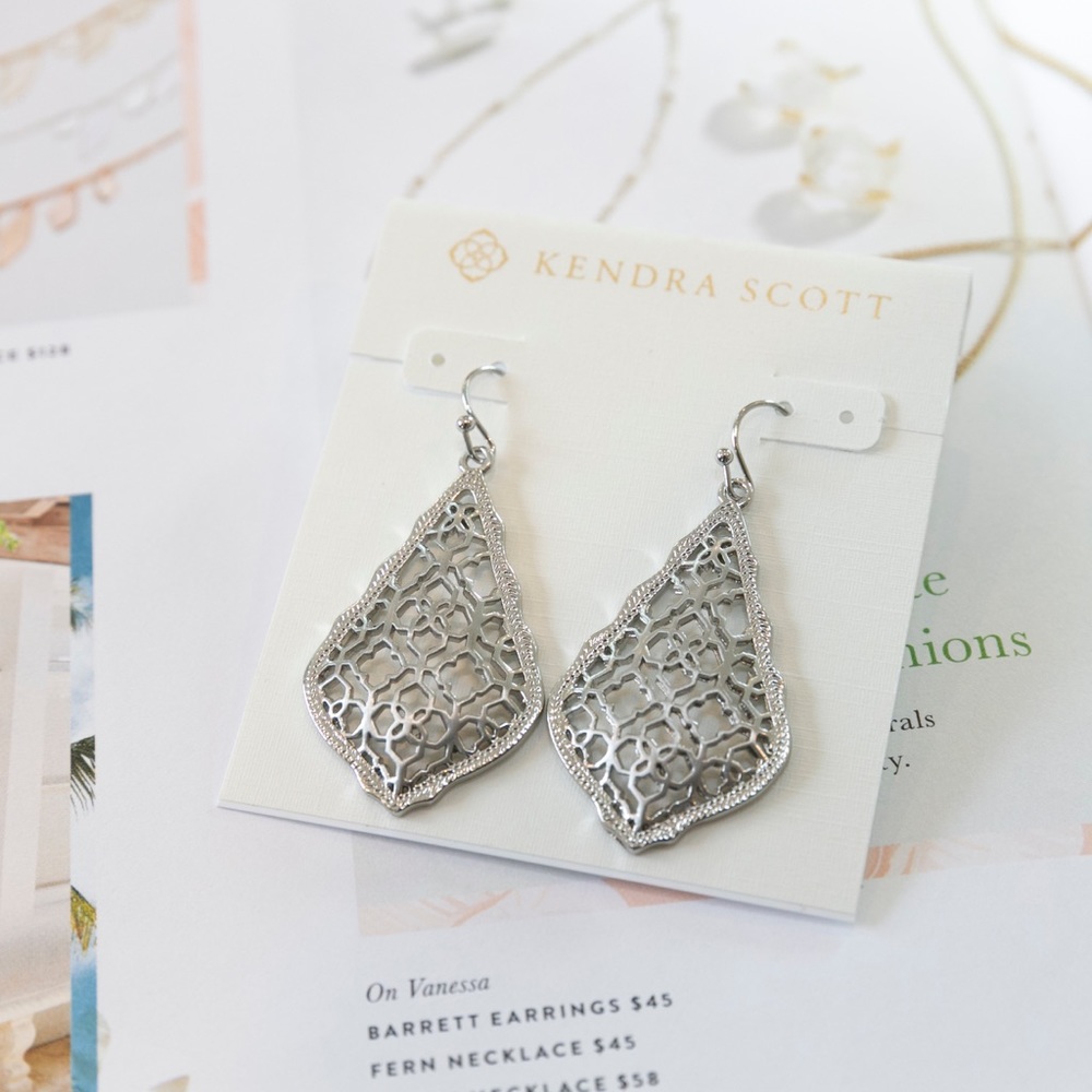 Kendra Scott Addie Silver Earrings